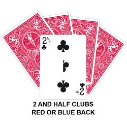 Two And A Half Of Clubs Gaff Card