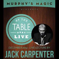 At the Table Live Lecture - Jack Carpenter 12/3/2014 - video DOWNLOAD