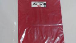 Flash Paper Red 4 Sheets