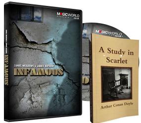 Infamous DVD and Gimmicks and Custom Book