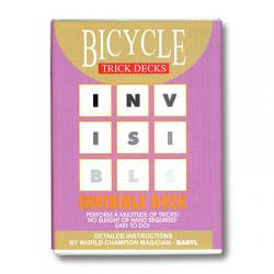 Invisible Deck Bicycle (Red) - Trick