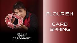 Card Spring Flourish by Shin Lim (Single Trick) video DOWNLOAD