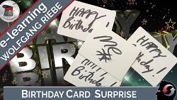 Birthday Card Surprise by Wolfgang Riebe - video DOWNLOAD